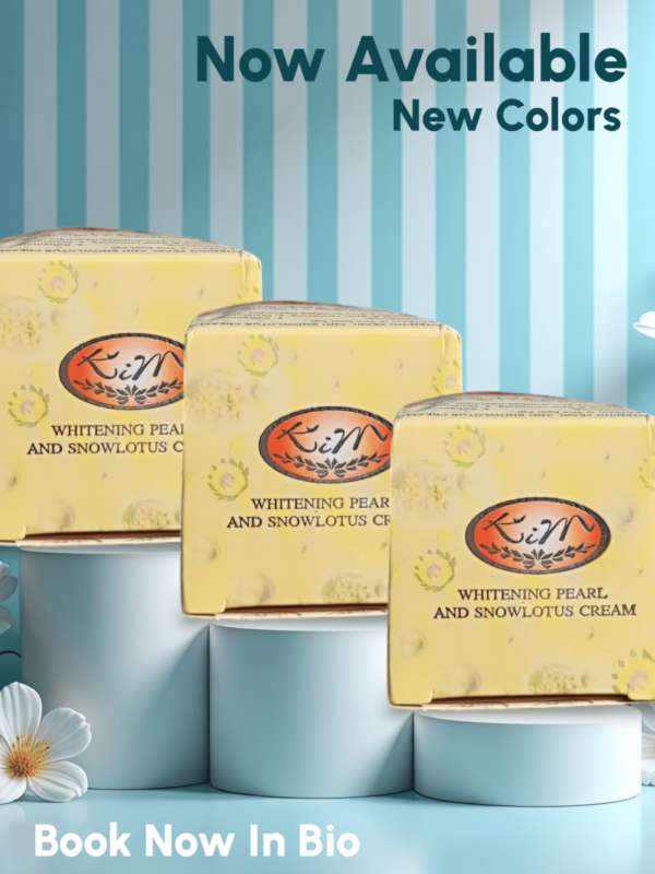 Kim Whitening Pearl & Snowlotus Cream - Now Available in New Colors! - Image 2