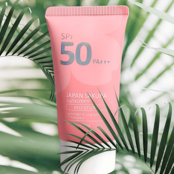 Japan Sakura Sunscreen SPF 50 PA+++ - Protect Your Skin with Natural Beauty