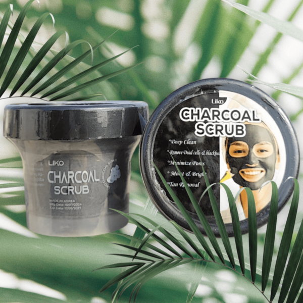 Liko Charcoal Scrub - Deep Cleanse & Reveal Radiant Skin!