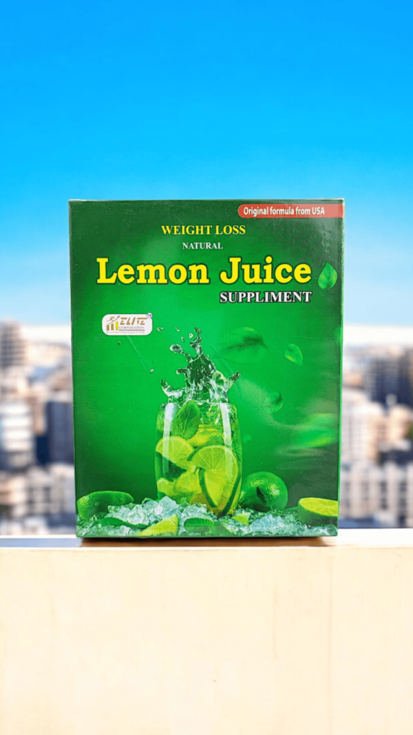 Elite Lemon Juice Supplement - Natural Weight Loss Support!